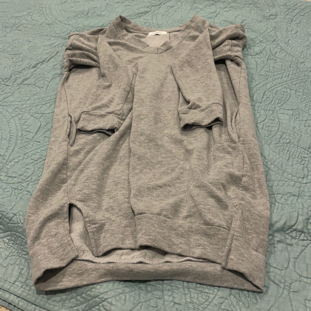 Women’s Oversize Sweatshirt Tunic, size small